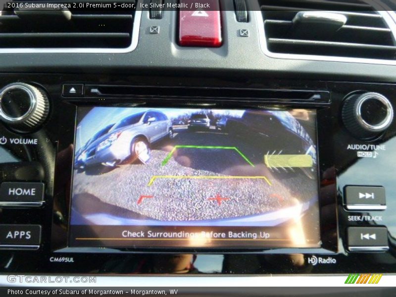 Ice Silver Metallic / Black 2016 Subaru Impreza 2.0i Premium 5-door