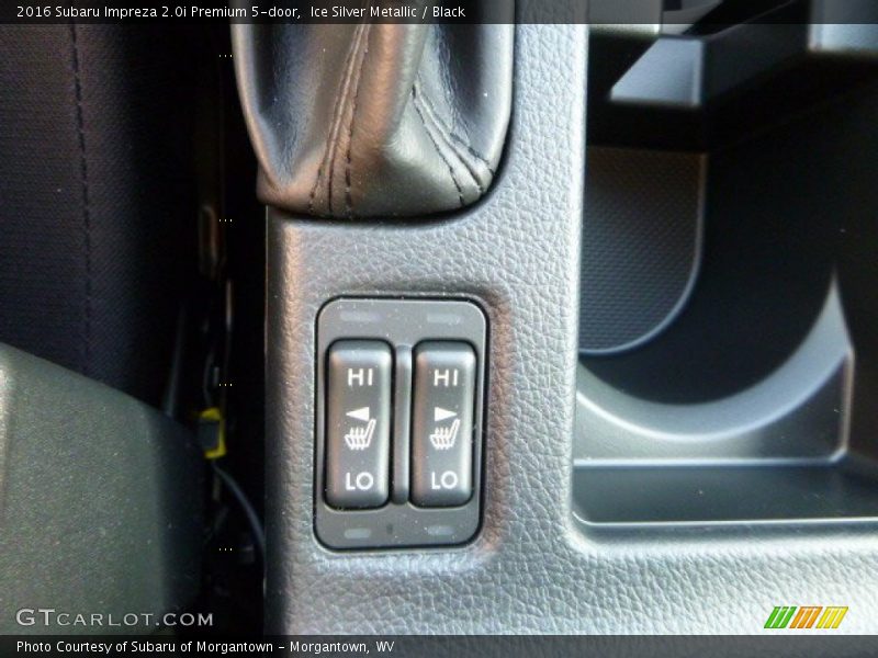 Ice Silver Metallic / Black 2016 Subaru Impreza 2.0i Premium 5-door