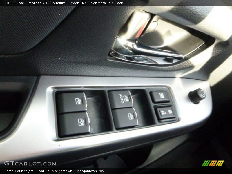 Ice Silver Metallic / Black 2016 Subaru Impreza 2.0i Premium 5-door