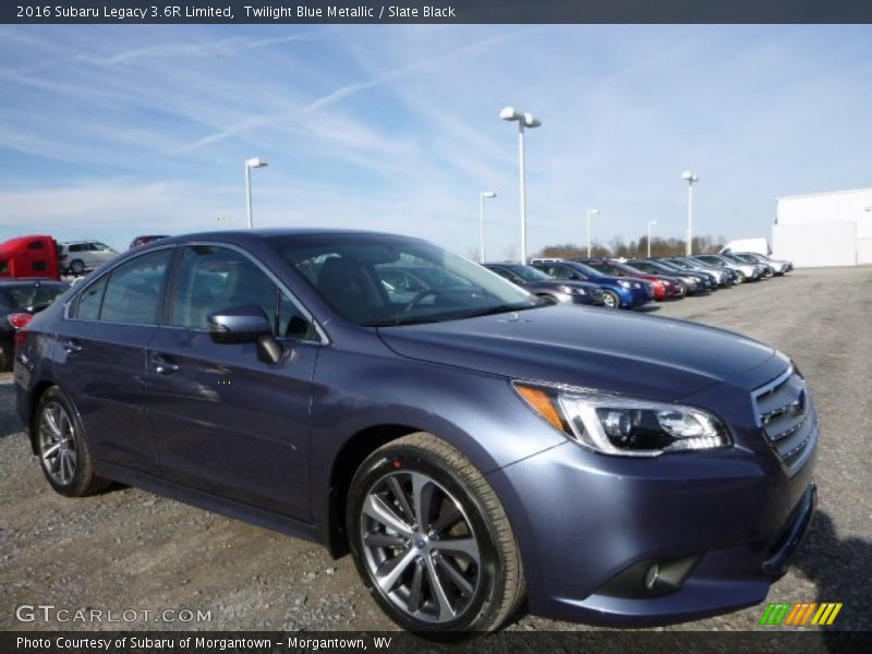 Twilight Blue Metallic / Slate Black 2016 Subaru Legacy 3.6R Limited