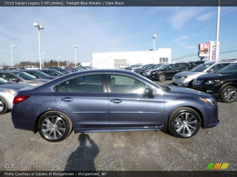 Twilight Blue Metallic / Slate Black 2016 Subaru Legacy 3.6R Limited