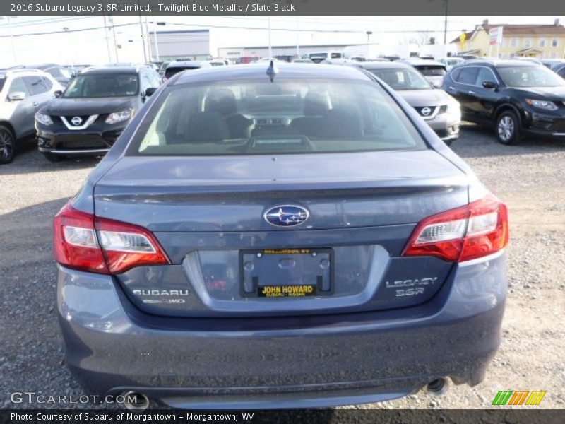 Twilight Blue Metallic / Slate Black 2016 Subaru Legacy 3.6R Limited