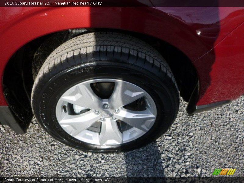 Venetian Red Pearl / Gray 2016 Subaru Forester 2.5i