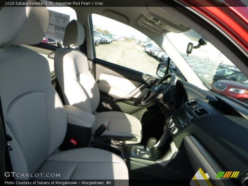 Venetian Red Pearl / Gray 2016 Subaru Forester 2.5i