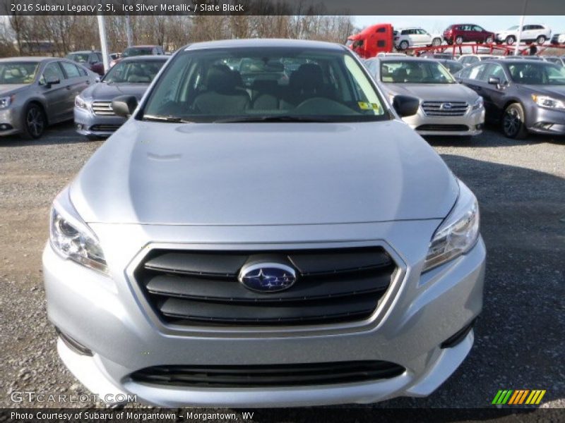 Ice Silver Metallic / Slate Black 2016 Subaru Legacy 2.5i