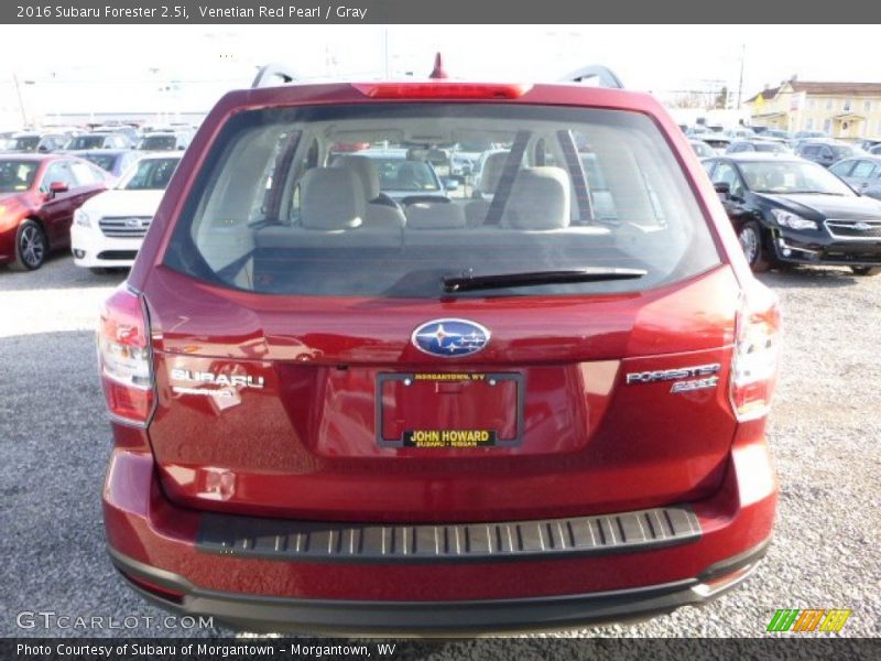 Venetian Red Pearl / Gray 2016 Subaru Forester 2.5i