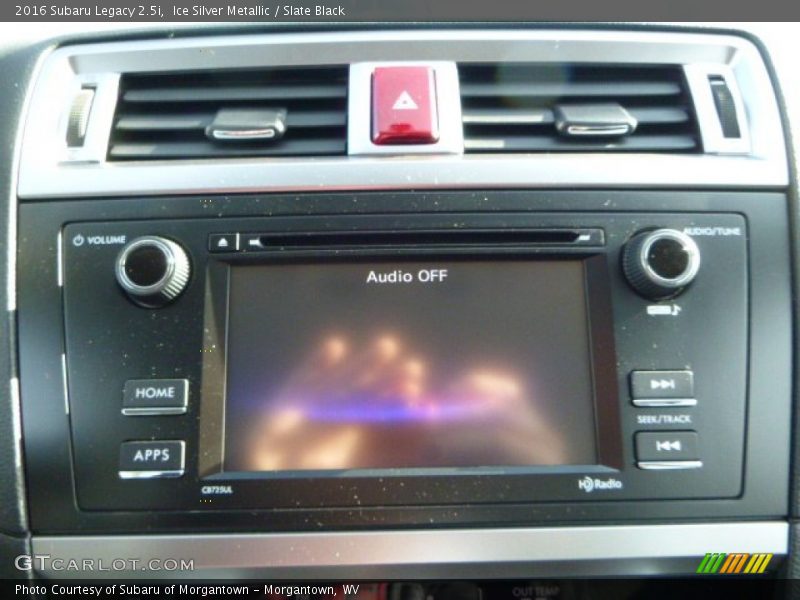 Ice Silver Metallic / Slate Black 2016 Subaru Legacy 2.5i