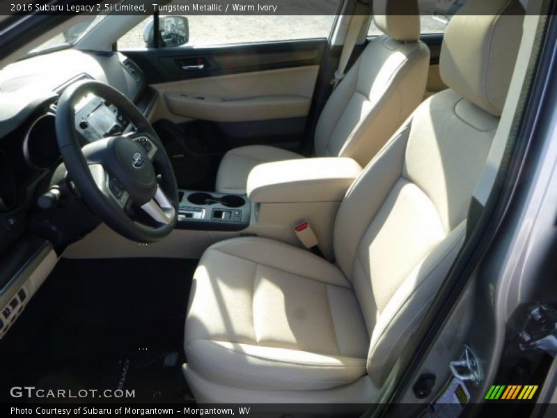 Tungsten Metallic / Warm Ivory 2016 Subaru Legacy 2.5i Limited