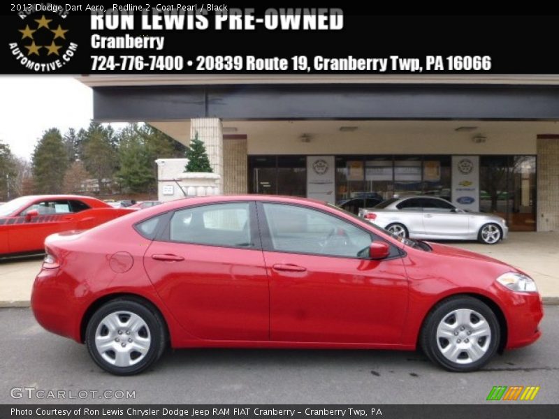 Redline 2-Coat Pearl / Black 2013 Dodge Dart Aero