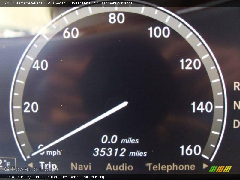Pewter Metallic / Cashmere/Savanna 2007 Mercedes-Benz S 550 Sedan