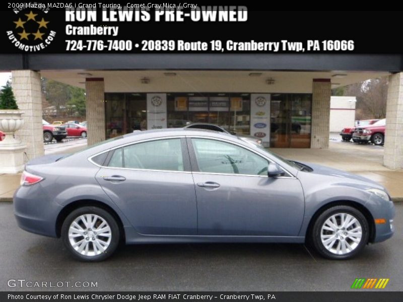 Comet Gray Mica / Gray 2009 Mazda MAZDA6 i Grand Touring