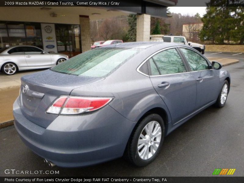 Comet Gray Mica / Gray 2009 Mazda MAZDA6 i Grand Touring