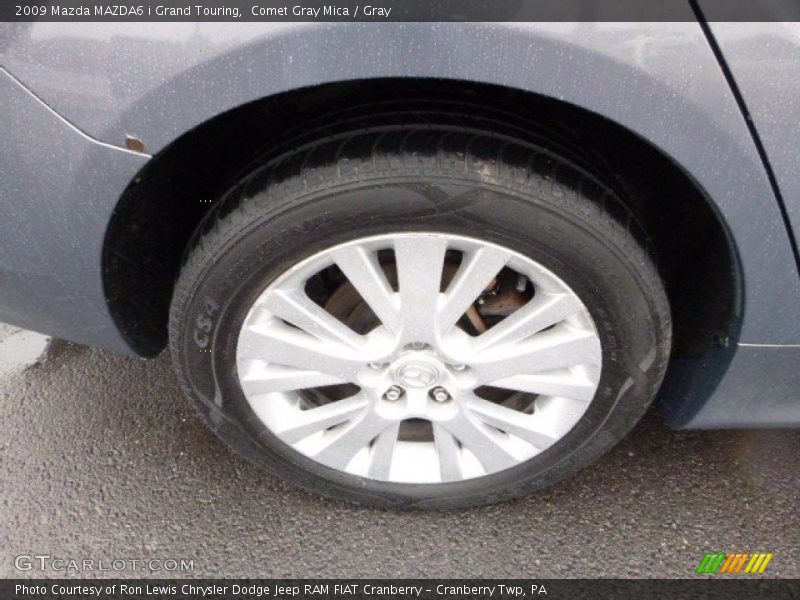Comet Gray Mica / Gray 2009 Mazda MAZDA6 i Grand Touring