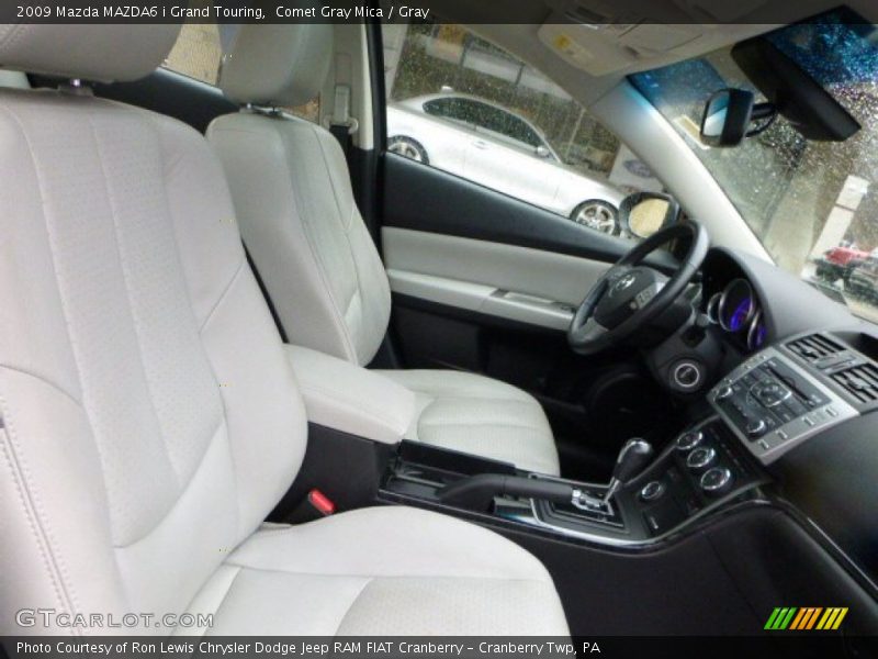 Comet Gray Mica / Gray 2009 Mazda MAZDA6 i Grand Touring