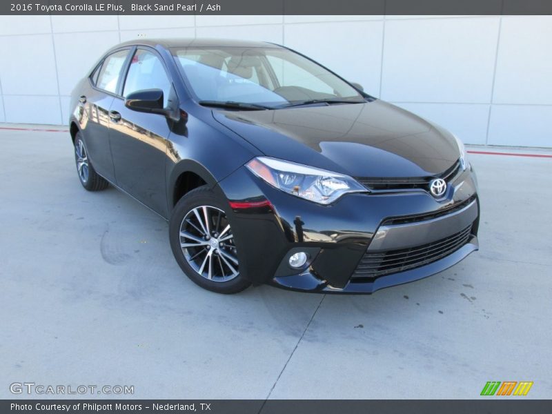 Black Sand Pearl / Ash 2016 Toyota Corolla LE Plus