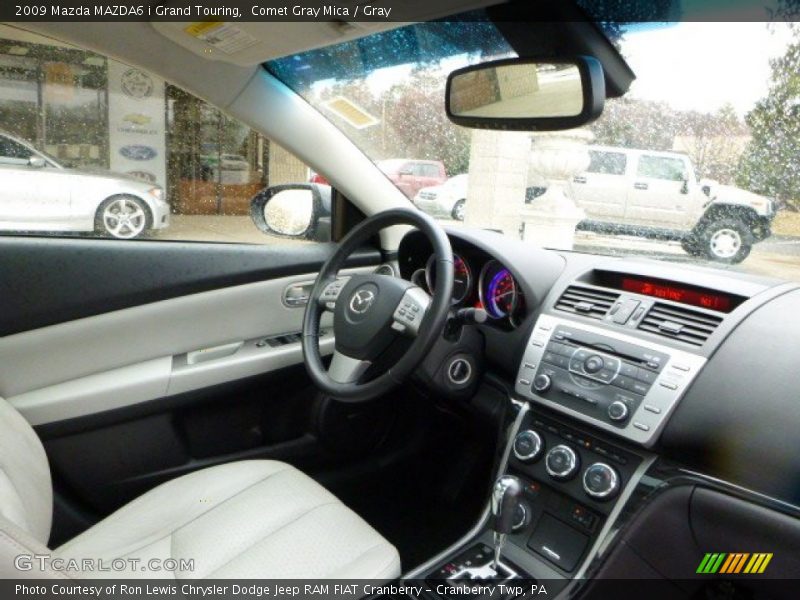 Comet Gray Mica / Gray 2009 Mazda MAZDA6 i Grand Touring