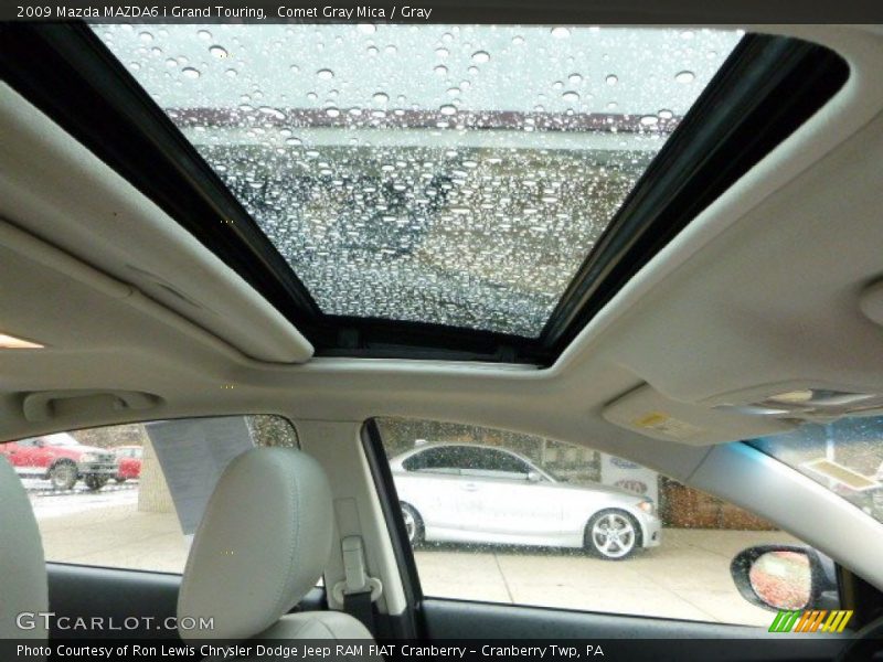 Comet Gray Mica / Gray 2009 Mazda MAZDA6 i Grand Touring