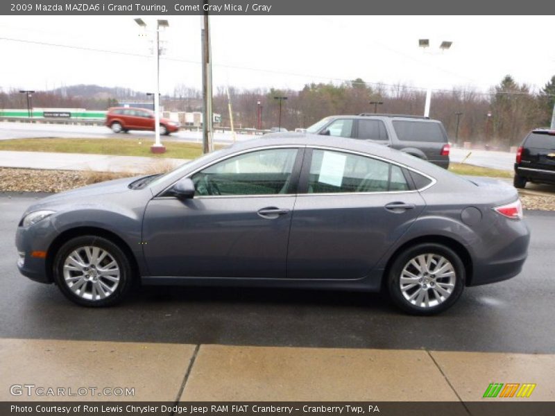 Comet Gray Mica / Gray 2009 Mazda MAZDA6 i Grand Touring