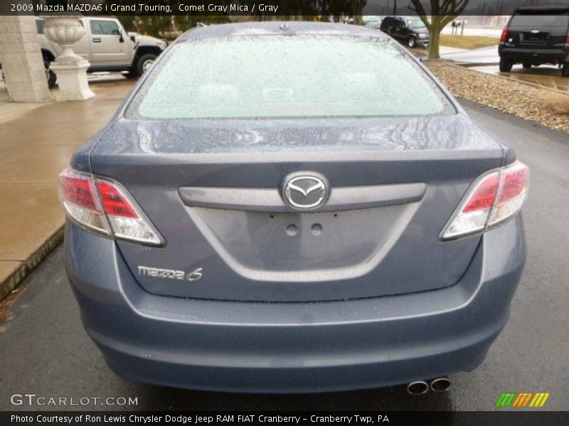 Comet Gray Mica / Gray 2009 Mazda MAZDA6 i Grand Touring