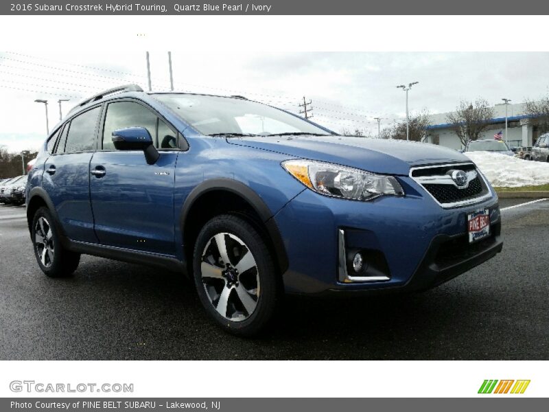Quartz Blue Pearl / Ivory 2016 Subaru Crosstrek Hybrid Touring