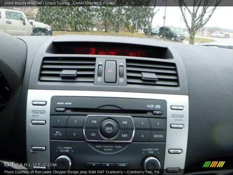 Comet Gray Mica / Gray 2009 Mazda MAZDA6 i Grand Touring