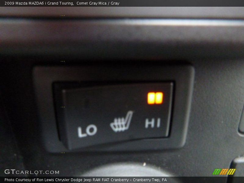Comet Gray Mica / Gray 2009 Mazda MAZDA6 i Grand Touring