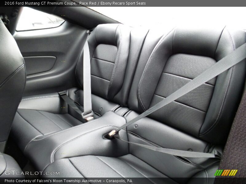 Rear Seat of 2016 Mustang GT Premium Coupe