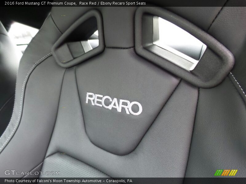 Front Seat of 2016 Mustang GT Premium Coupe