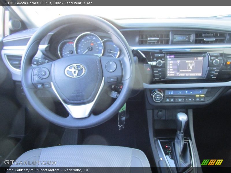 Black Sand Pearl / Ash 2016 Toyota Corolla LE Plus