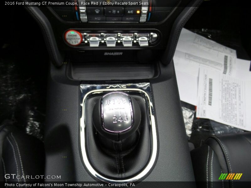  2016 Mustang GT Premium Coupe 6 Speed Manual Shifter