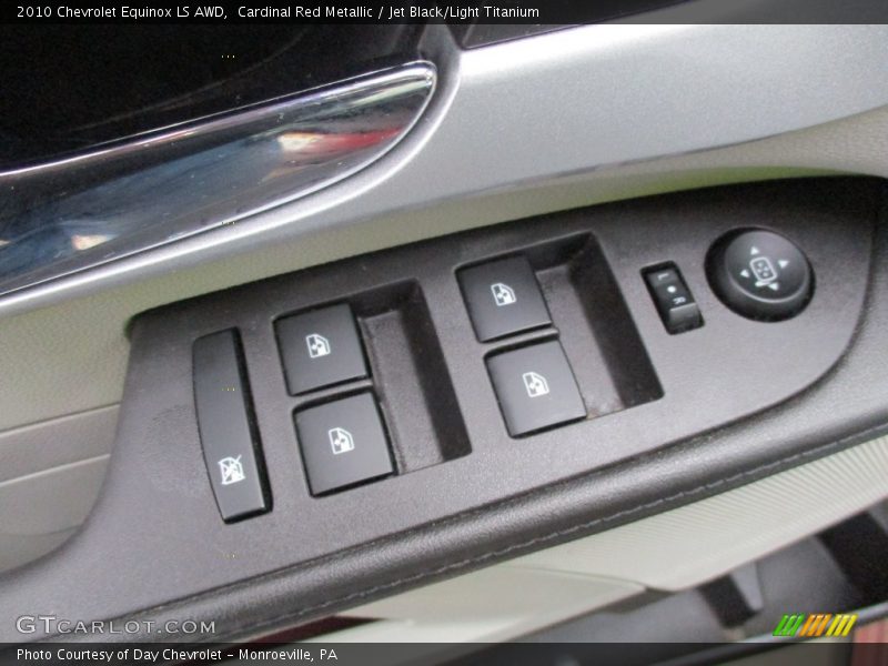 Cardinal Red Metallic / Jet Black/Light Titanium 2010 Chevrolet Equinox LS AWD