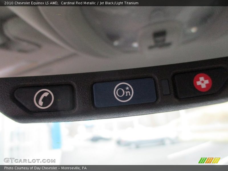 Cardinal Red Metallic / Jet Black/Light Titanium 2010 Chevrolet Equinox LS AWD