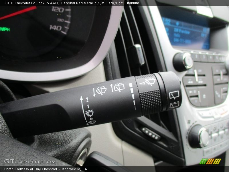 Cardinal Red Metallic / Jet Black/Light Titanium 2010 Chevrolet Equinox LS AWD