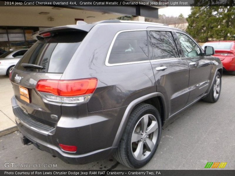 Granite Crystal Metallic / Overland Nepal Jeep Brown Light Frost 2014 Jeep Grand Cherokee Overland 4x4