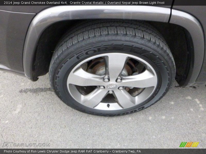 Granite Crystal Metallic / Overland Nepal Jeep Brown Light Frost 2014 Jeep Grand Cherokee Overland 4x4