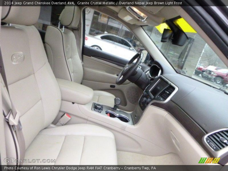 Granite Crystal Metallic / Overland Nepal Jeep Brown Light Frost 2014 Jeep Grand Cherokee Overland 4x4