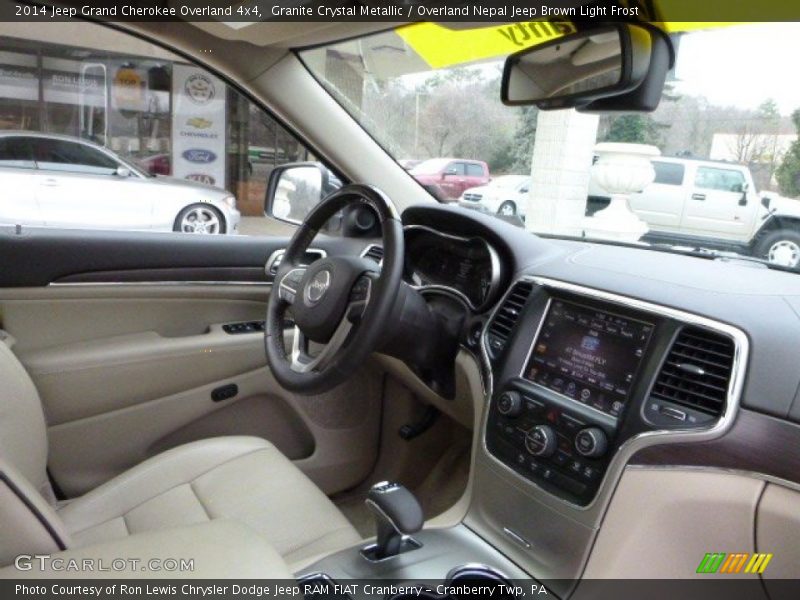 Granite Crystal Metallic / Overland Nepal Jeep Brown Light Frost 2014 Jeep Grand Cherokee Overland 4x4