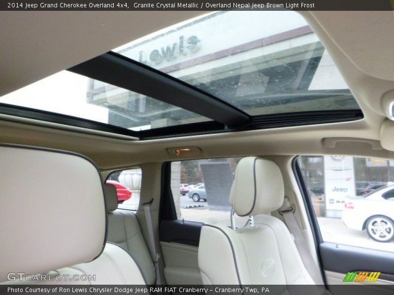 Granite Crystal Metallic / Overland Nepal Jeep Brown Light Frost 2014 Jeep Grand Cherokee Overland 4x4