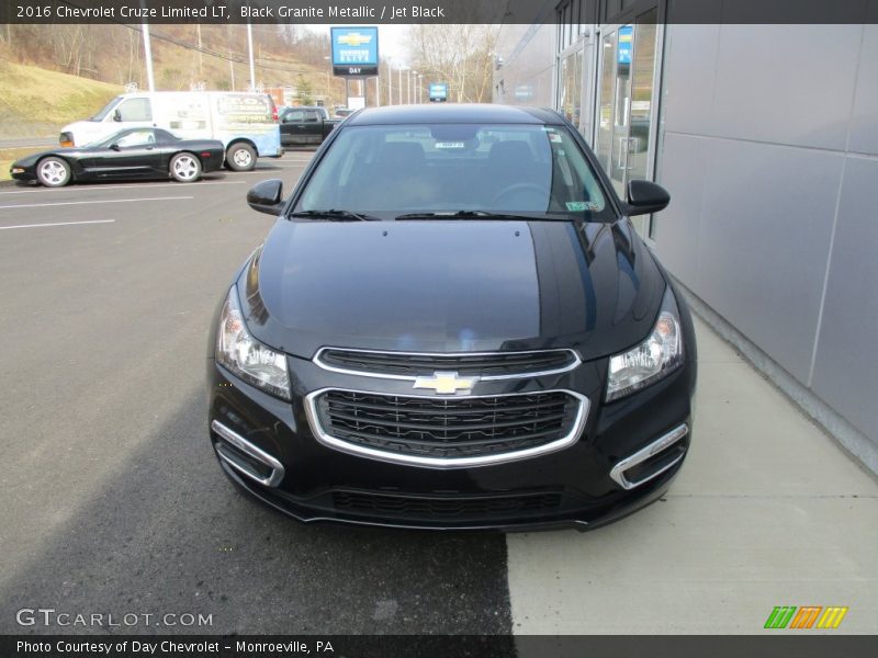 Black Granite Metallic / Jet Black 2016 Chevrolet Cruze Limited LT