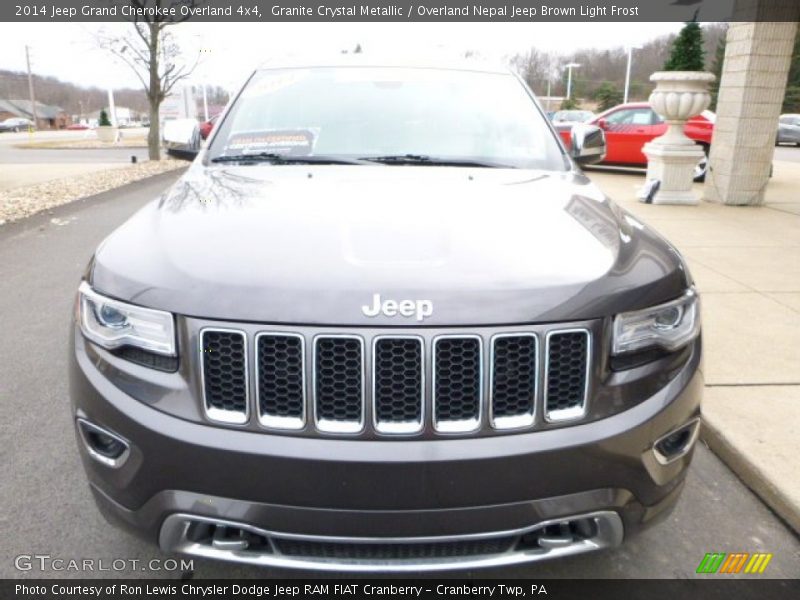 Granite Crystal Metallic / Overland Nepal Jeep Brown Light Frost 2014 Jeep Grand Cherokee Overland 4x4