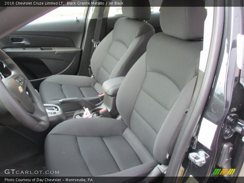 Black Granite Metallic / Jet Black 2016 Chevrolet Cruze Limited LT