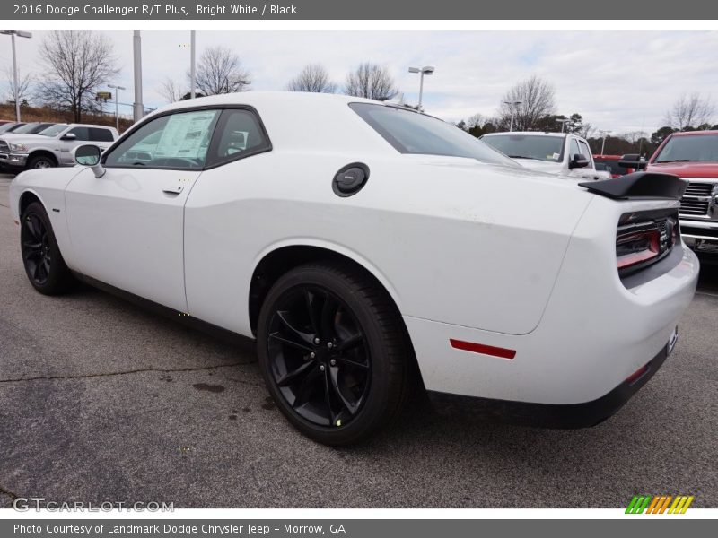 Bright White / Black 2016 Dodge Challenger R/T Plus