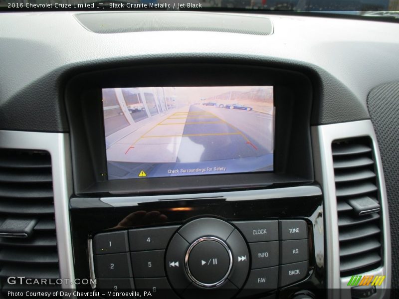 Black Granite Metallic / Jet Black 2016 Chevrolet Cruze Limited LT