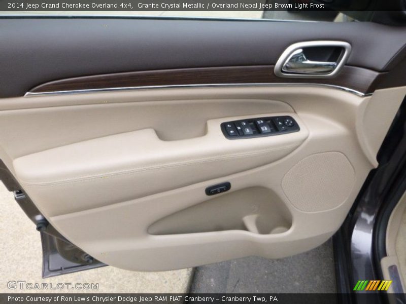 Granite Crystal Metallic / Overland Nepal Jeep Brown Light Frost 2014 Jeep Grand Cherokee Overland 4x4