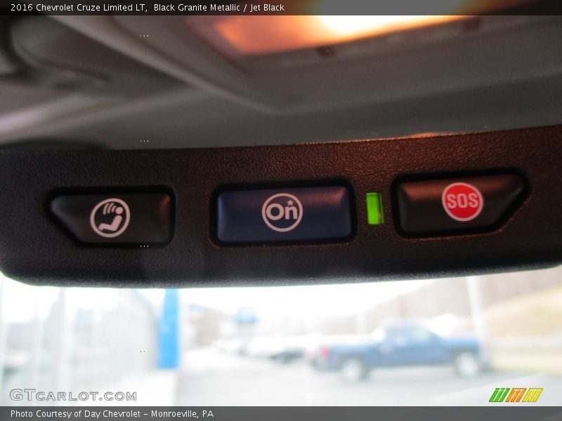 Black Granite Metallic / Jet Black 2016 Chevrolet Cruze Limited LT