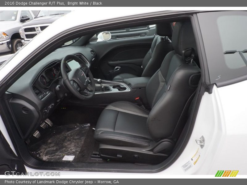 Bright White / Black 2016 Dodge Challenger R/T Plus