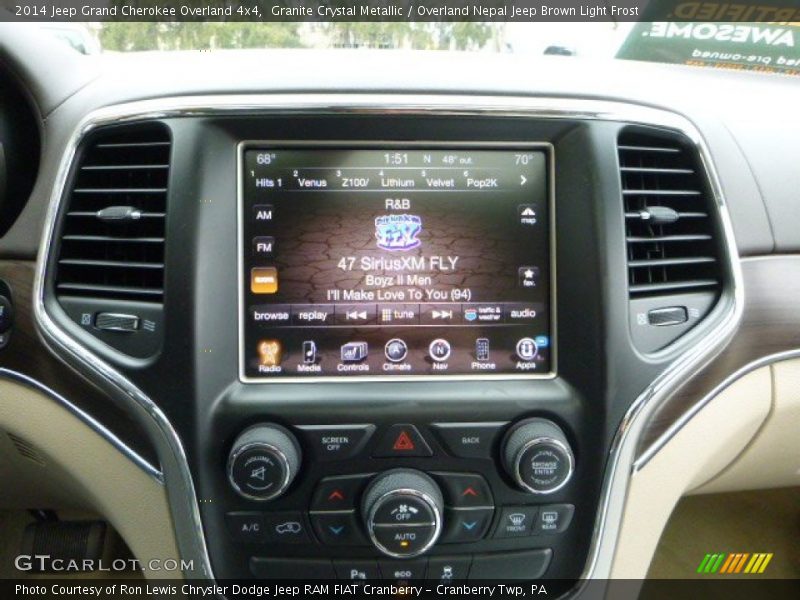 Granite Crystal Metallic / Overland Nepal Jeep Brown Light Frost 2014 Jeep Grand Cherokee Overland 4x4