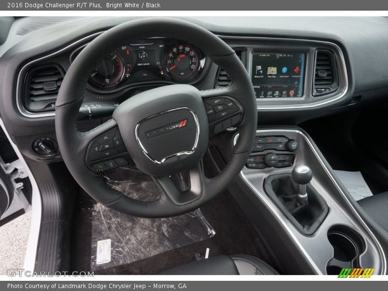 Bright White / Black 2016 Dodge Challenger R/T Plus