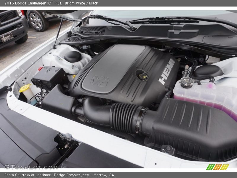 Bright White / Black 2016 Dodge Challenger R/T Plus