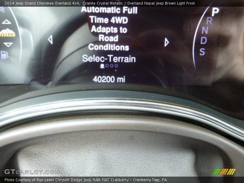 Granite Crystal Metallic / Overland Nepal Jeep Brown Light Frost 2014 Jeep Grand Cherokee Overland 4x4